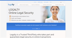 Desktop Screenshot of logalty.com